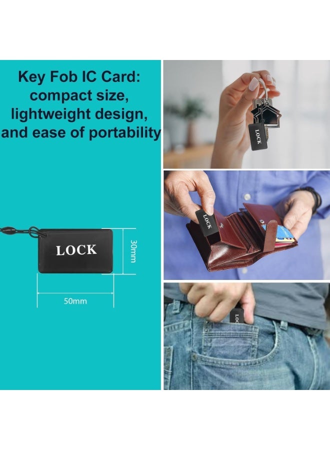 UanTii Smart IC Cards for Smart Door Lock, 13.56MHz RFID Keyless Entry Smart Cards for Door Lock, Compatible with Tuya Smart Life and TTLock - Image 5